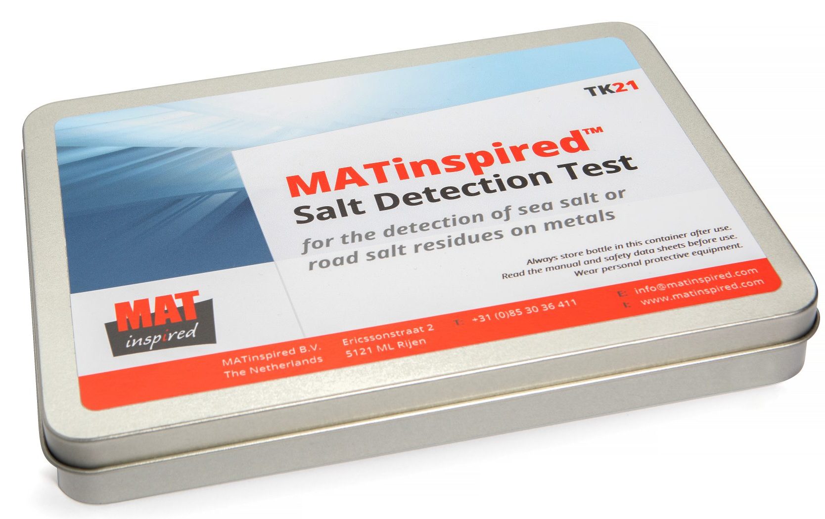Salt Testing Metal Salt Detection Test Kit / Silver Nitrate Test - TK21